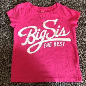 Carter’s “the best Big Sis” tee